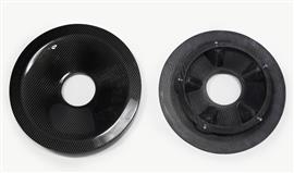 Dit betreft een set Porsche 911 991.1 & 991.2 GT3RS Carbon aero discs velgen cover