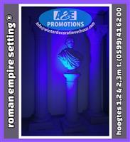 verhuur romeinse zuildecoratie gladiator props