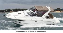 Zeer MODERNE HERNIEUWDE (refit) SPORTJACHT 9x3m