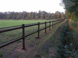 houten omheining