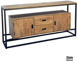 Dressoir Len 2 Deuren 2 Lades | 160x40x80 cm | Actie!