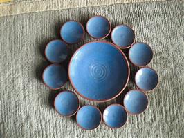 Aardewerk Serveer Set