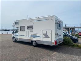 Camper te huur op camping in Calpe Spanje