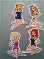 Pinup Couture, Model Sticker.