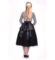 Glamour Bunny, Bow in Black.