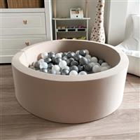 Ballenbad - Cotton- 90x30cm - Beige Excl ballen