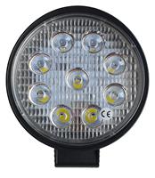 Werklicht rond | LED verstraler 9x3 = 27W | 10-30 Volt | 6000K | IP67
