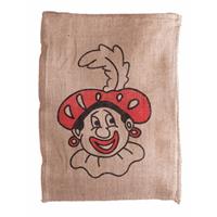 Jute zakje Piet 45 x 60 cm