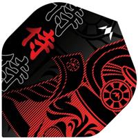 Mission Solo Dart Flights Std No2 Samurai II Red