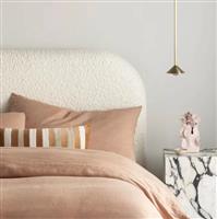 Hoofd/wandbord op maat gemaakt model Boucle Teddy