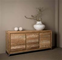 Dressoir Venetie | 220 cm | Gerecycled teakhout