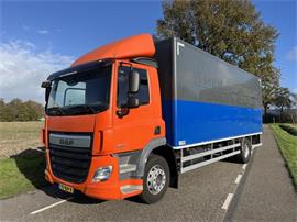 Vrachtwagen - bakwagen - DAF CF 230FA - EURO6 - APK 11/25 - 2017 - zijdeur/laadklep - zeer net!