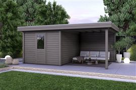 Tuinhuis Smart Serie 300 x 350 + 300 cm