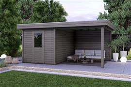 Tuinhuis Smart Serie 250 x 250 + 300 cm