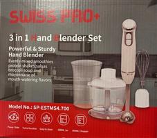 Swiss Pro - Swiss Pro+ Staafmixer Set