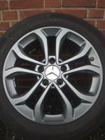 17 Originele Mercedes Velgen C klasse W205 5x112