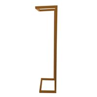 Handdoekrek BWS Saltes 95x25 Cm Geborsteld Brons Koper