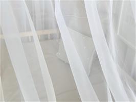 Tule Klamboe voor Bedhuis Type B Wit