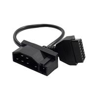 Ford 7 Pins OBD1 - 16 Pins OBD2 Verloopkabel Personenauto