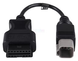 Jaltest Doosan DL03 6 Pins OBD - 16 Pins OBD2 Verloopkabel Verbrandingsmotor