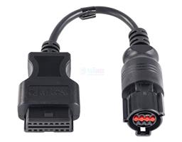Jaltest Hyster 8 Pins OBD - 16 Pins OBD2 Verloopkabel Werkvoertuig
