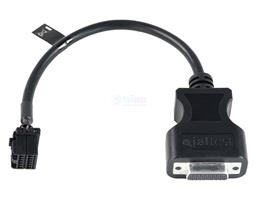 Jaltest Mitsubishi/Caterpillar 12 Pins OBD - 16 Pins OBD2 Verloopkabel Hef- en Hijswerktuigen