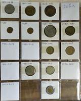 1850 munten in 9 albums uit de gehele ereld