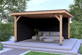 Overkapping Royal Serie 2 Douglas 400 x 400 cm