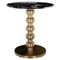 Bistrotafel Witlox 75Ø (Black/gold) | Richmond Interiors