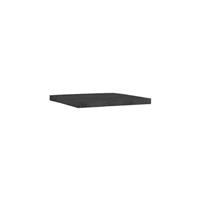 Restauranttafel Blad 70x70 cm Zwart Mangohout|Zwart Metaal