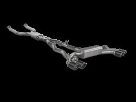 Dit betreft een BMW G90 G99 M5 Akrapovic uitlaat systeem