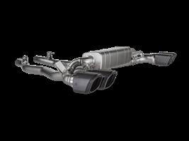 Dit betreft een BMW G90 G99 M5 Akrapovic uitlaat systeem