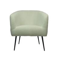 Fauteuil Camilo | Wit Bouclé | 77x68x83
