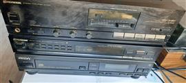 Stereoset    philips en pioneer