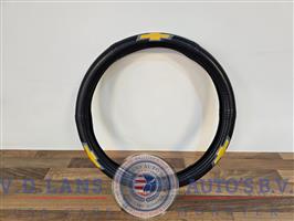 Gebruikte Chevrolet stuurhoes  zwart/geel 38 cm