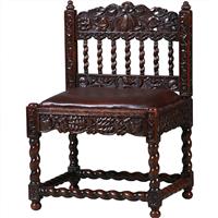 Koloniale stoel ca 1700 incl bekleding naar wens  (No.280305)