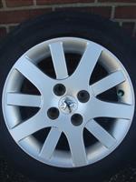 15 Inch Hockenheim Velgen Peugeot 207 CC 4x108