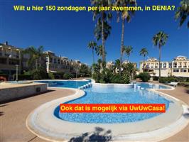 Uw eigen Penthouse in DENIA bij strand met parking
