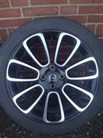 17 Origineel Opel Adam Black Velgen Banden 4x100