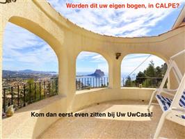 Uw Villa in CALPE op landgoed met parkings en