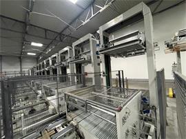 Sorma PAL 108D palletiseerder met kettingtransporteur