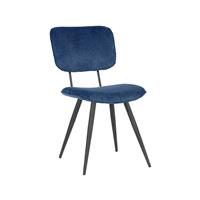 Eetkamerstoel Vic 49x60x87 cm Blauw