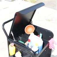 Schoonmaak kar en huishoudwagen 