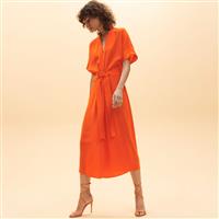 Windsor crêpe jurk midi Maat: 42