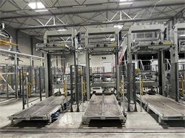 Sorma PAL 108D palletiseerder met kettingtransporteur