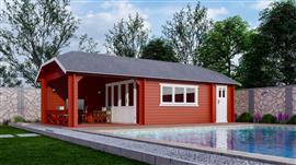 NIEUW goedkooptuinhuis Wolfskap W4x4+3A
