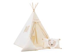 Tipi tent Little Roar met accessoires Tipi tent , speelmat en 2 kussens