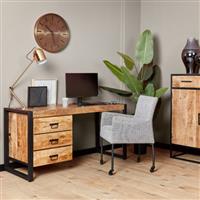 Bureau Boaz 3 Lades | 145x58x74 cm
