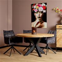 Eettafel Denver | 110 cm | Rond