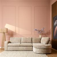 MySofa Alma | 2,5 zits + Divan Rechts | Beige | Trenza 08